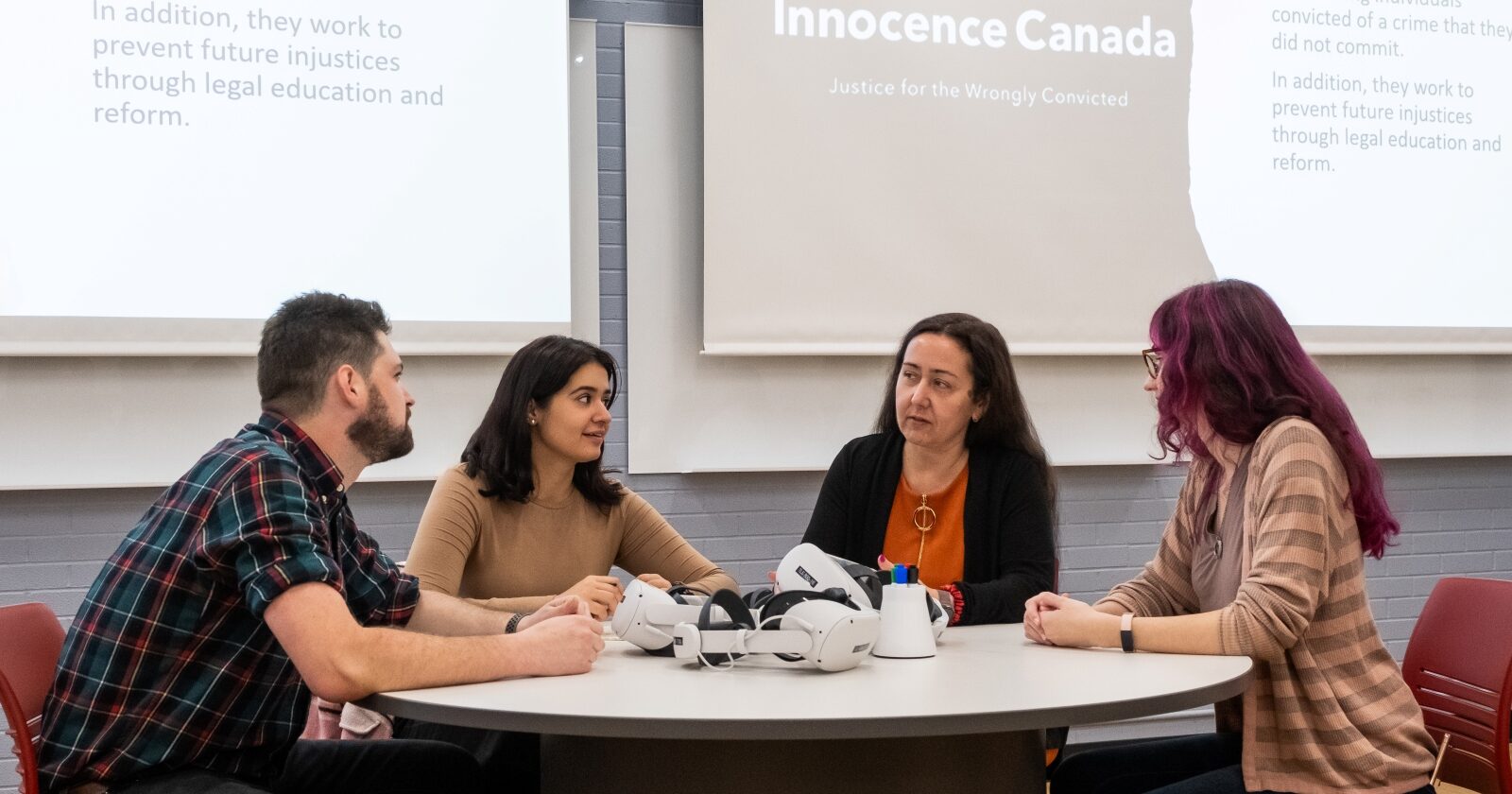 Legal Studies class time with Contract Instructor Kelly Lauzon