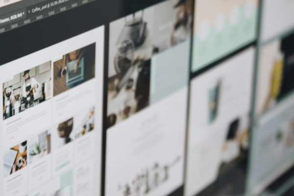 A close-up of a computer screen displaying a web page