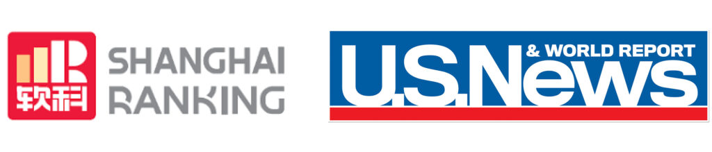 Shanghai Ranking Logo and U.S. News & World Report