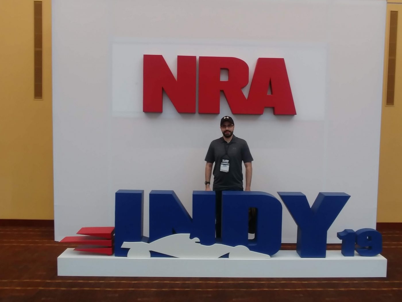 Noah at annual NRA meeting
