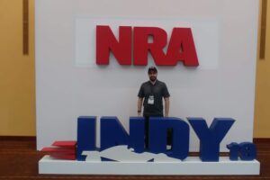Noah at annual NRA meeting