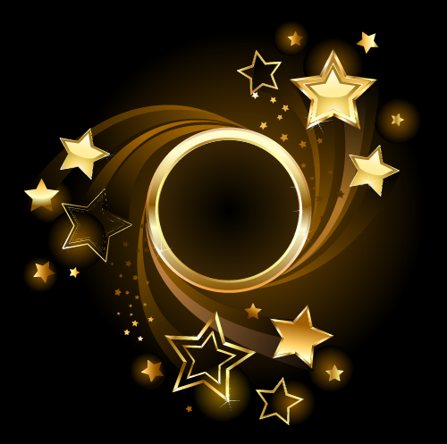 awards-stars with spiral