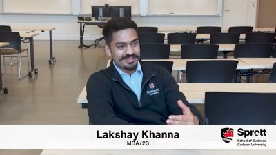 Thumbnail for: Lakshay Khanna, MBA/23