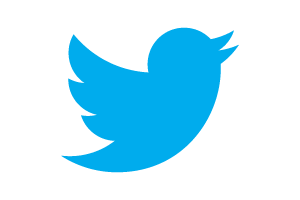 Blue Twitter bird