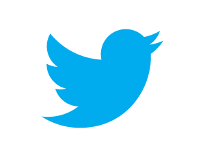 Blue Twitter bird